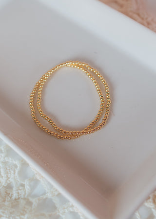 Marleigh Beaded Bracelet Set-Gold