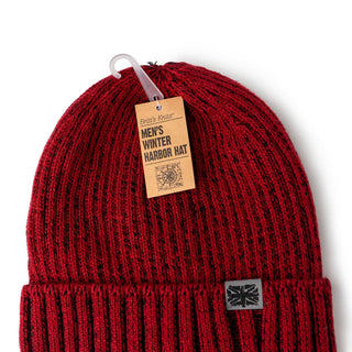 Winter Harbor Knit Hats-Red