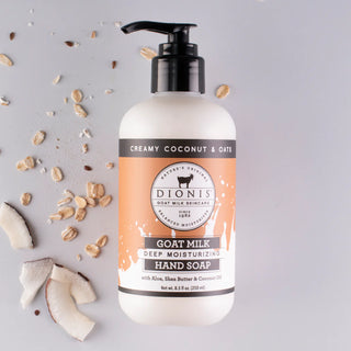 Goat Milk Hand Soap- Creamy Coconut & Oats