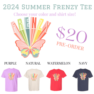 PREORDER: 2024 Summer Frenzy Tee