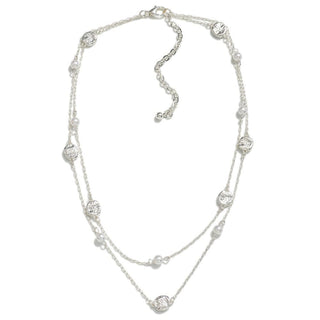 Charlotte Necklace- Silver