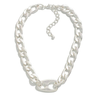 Holly Necklace- Silver