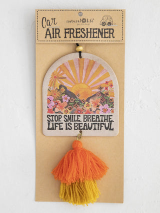 Air Freshener- Stop Smile Breathe