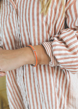 Nothing Alone Bracelet- Coral