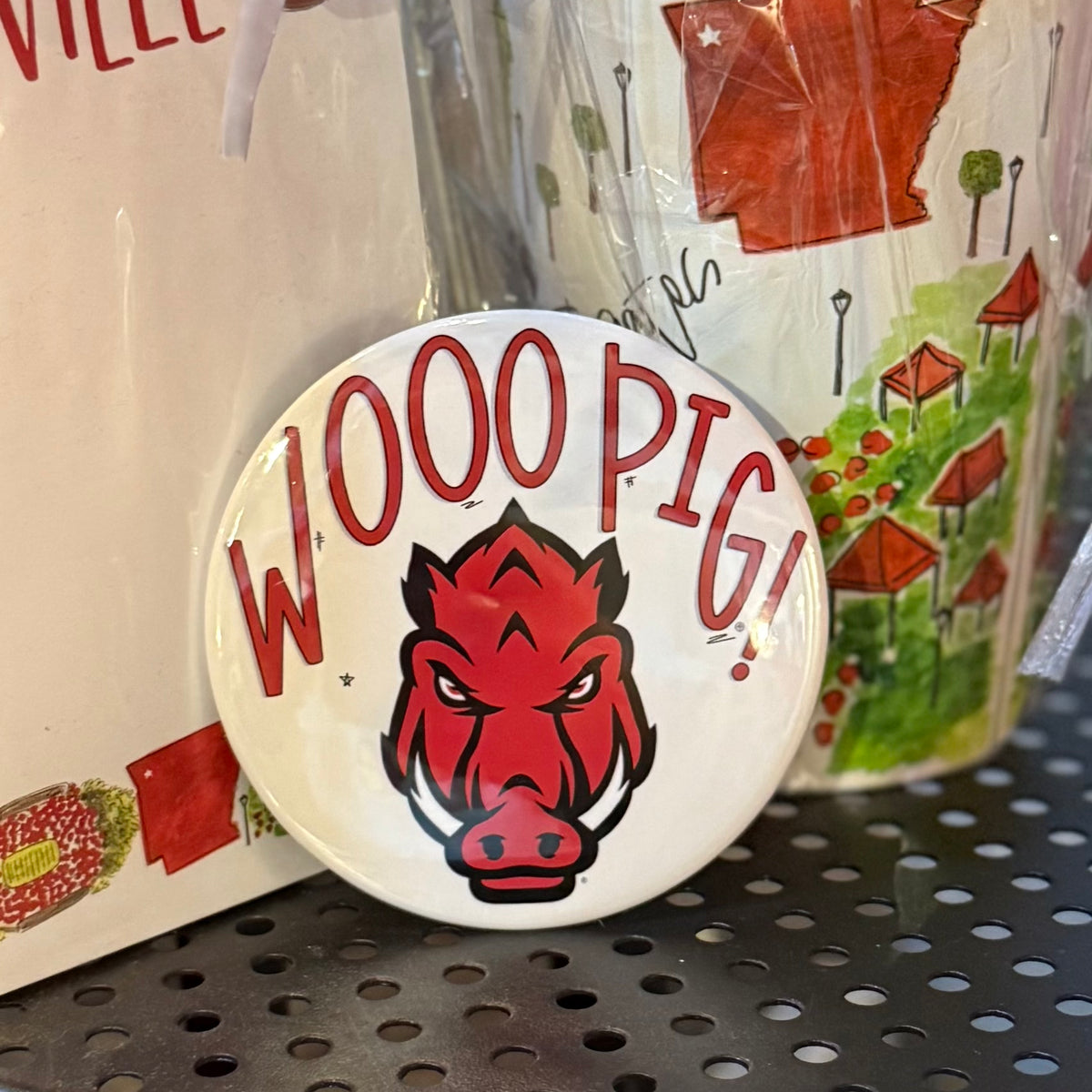 Front Wooo Pig! Tailgate Pin – Frenzy of Harrison