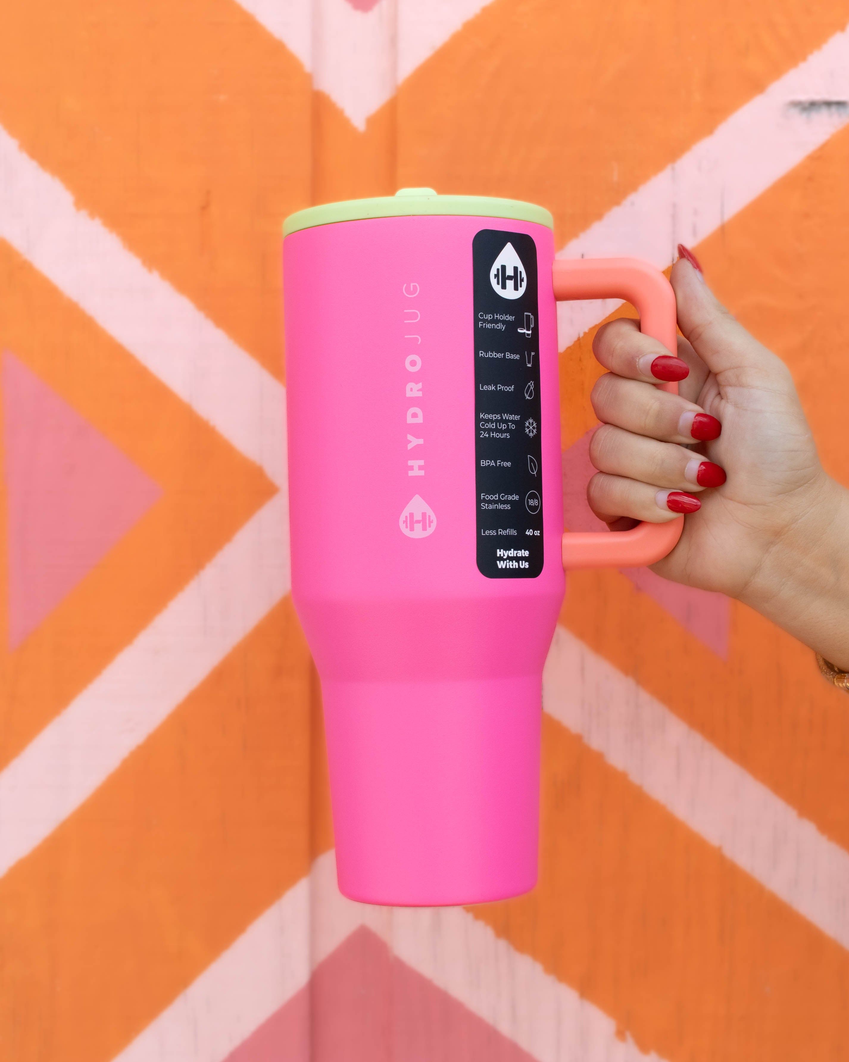 HydroJug: Orchid 40 oz Traveler Tumbler – Frenzy of Harrison