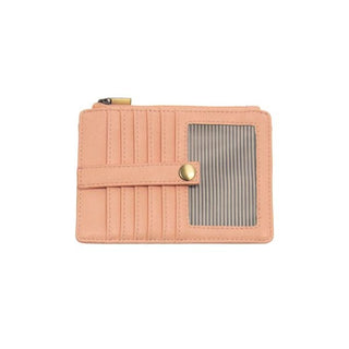 Penny Mini Card Wallet- Crepe Pink