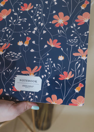 Large Notebook- Wild Blooms