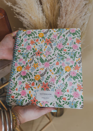 Large Notebook- Wildflower
