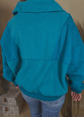 Without Doubt Pullover- Teal