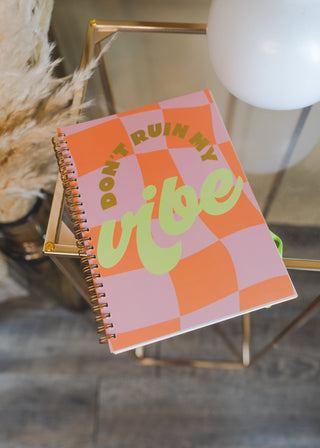 Don't Ruin My Vibe Planner