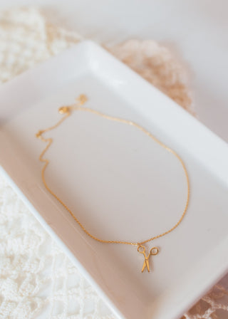 Stylist Necklace-Gold