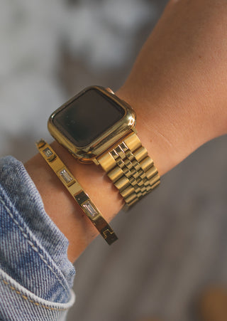 Metal Apple Watch Band-Gold 42