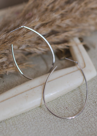 Tasha Teardrop Earring- Silver