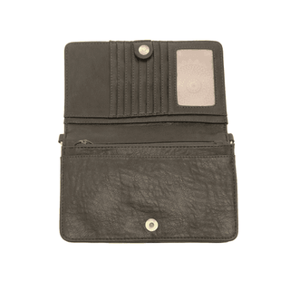 Billie Crossbody Wallet-Charcoal