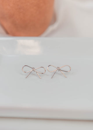 Tied Up Earring- Silver