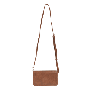 Billie Crossbody Wallet-Saddle