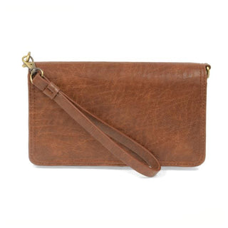 Billie Crossbody Wallet-Saddle